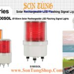 S100SOL IP65 Đèn Báo Không, Báo Hiệu Đường Thủy QLight Φ100, Năng Lượng Mặt Trời, 40h