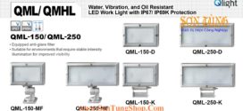 QML-250-24-D Đèn LED chiếu sáng chống nước, chống dầu Qlight IP67