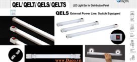 QELS-400 Đèn LED chiếu sáng tủ điện Qlight, Công tắc ON/OFF Bóng LED Dài 400 mm