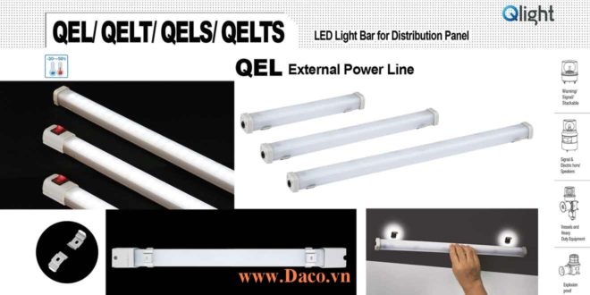 QEL-500 Đèn LED chiếu sáng tủ điện Qlight Bóng LED Dài 500 mm